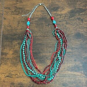 Multicolor Beaded Necklace